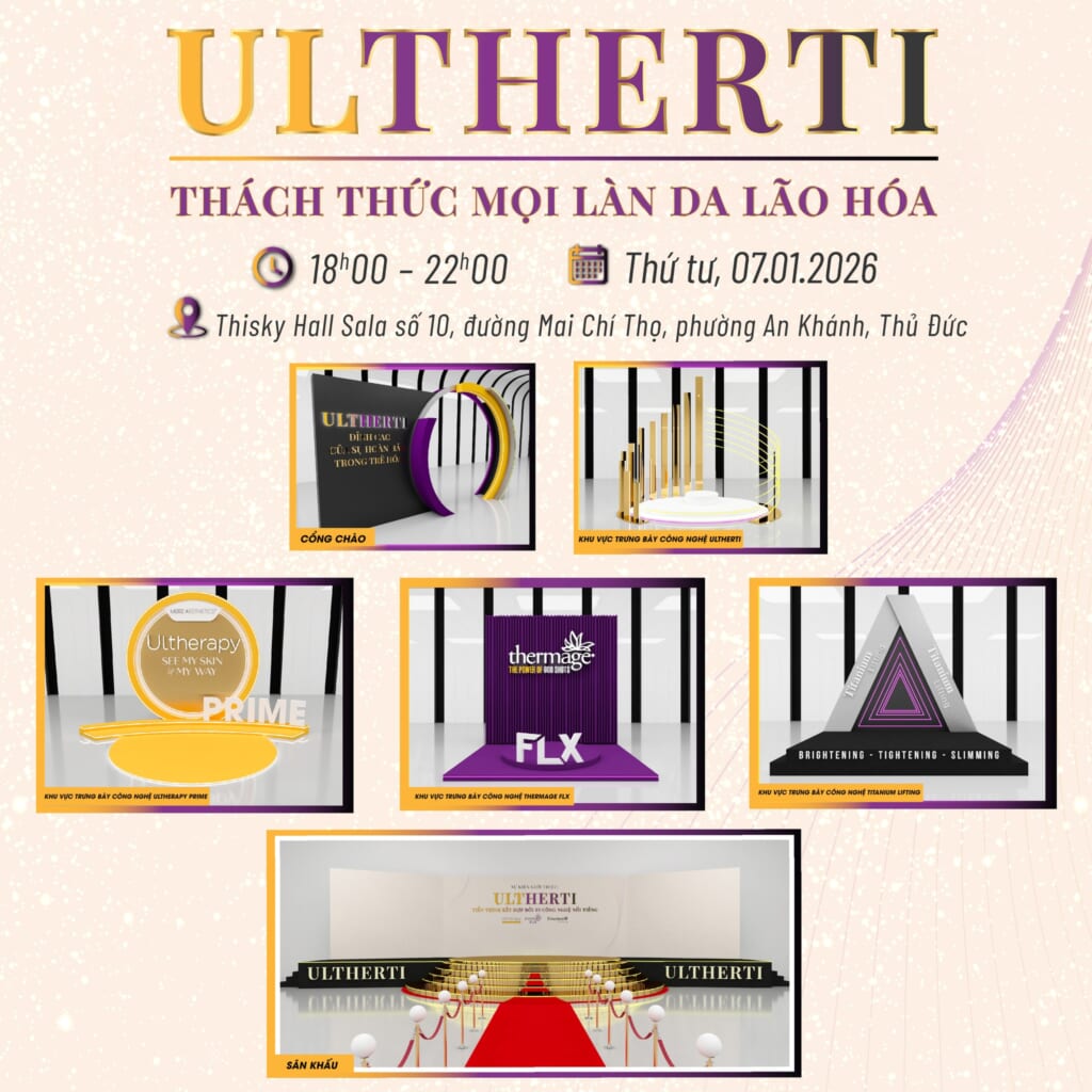 KHÔNG GIAN SỰ KIỆN ĐẲNG CẤP – NƠI HỘI TỤ CÔNG NGHỆ THẨM MỸ HÀNG ĐẦU